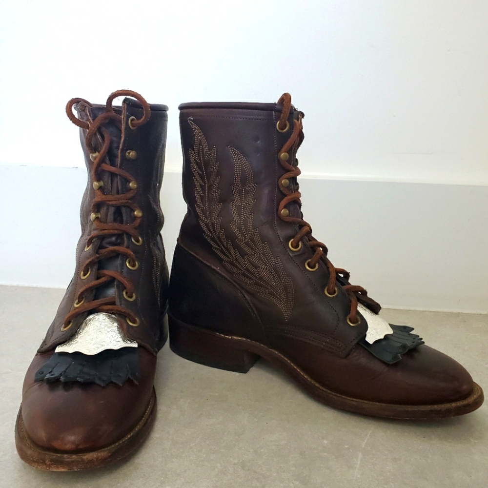 Larry Mahan Roper Boots